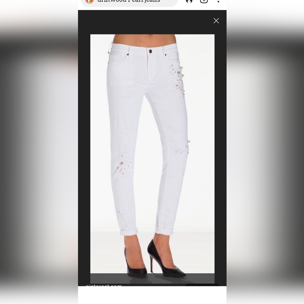 Driftwood Pearl white Jeans